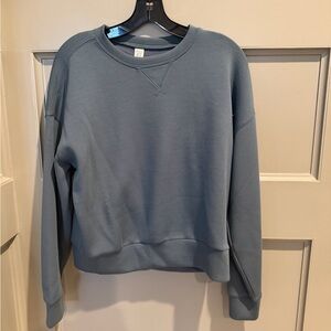 Spanx blue/gray pullover